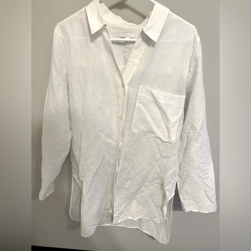 Cos - Linen Button Down - Picture 3 of 6